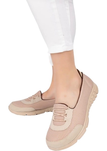 Ortopedik Kadın Yürüyüş Ayakkabısı BEJ fiyatları