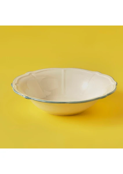 Bella Maison Mabel Stoneware Salata Kasesi Mavi (25 Cm)