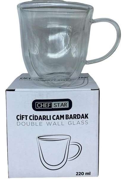 Çift Cidarlı Kupa 220 ml MNB04091