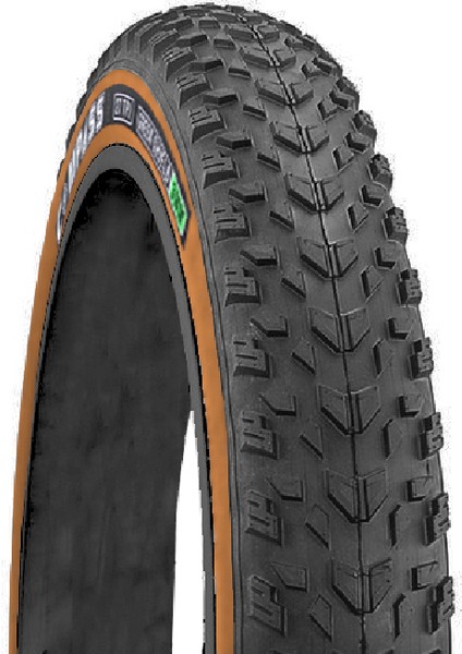 20X4.0 3mm Zırhlı Dişli Fat Bike Bisiklet Dış Lastik Amber