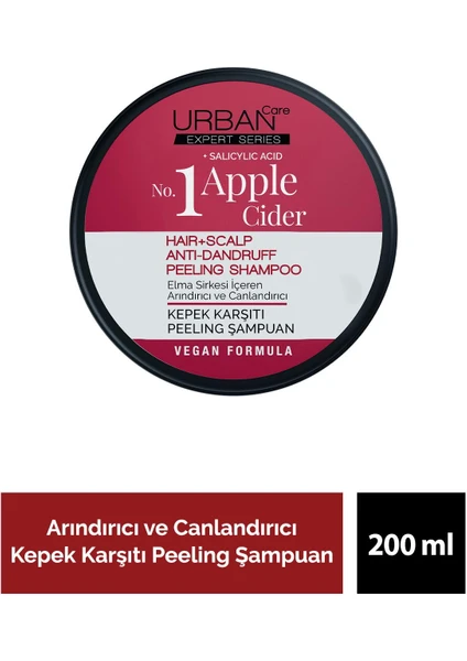 Urban Care No.1 Expert Apple Cider Kepek Karşıtı Peeling Şampuan 200 ml