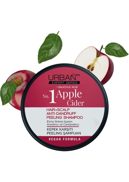 Urban Care No.1 Expert Apple Cider Kepek Karşıtı Peeling Şampuan 200 ml