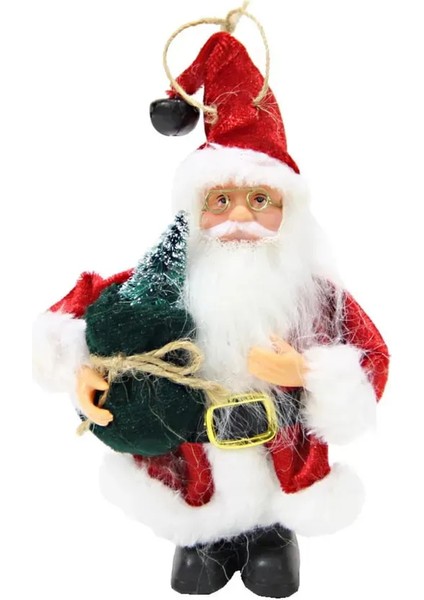 Ssdesıgn Yılbaşı Ağacı Asılabilir Noel Baba Noktalı Çizmeli 13 cm