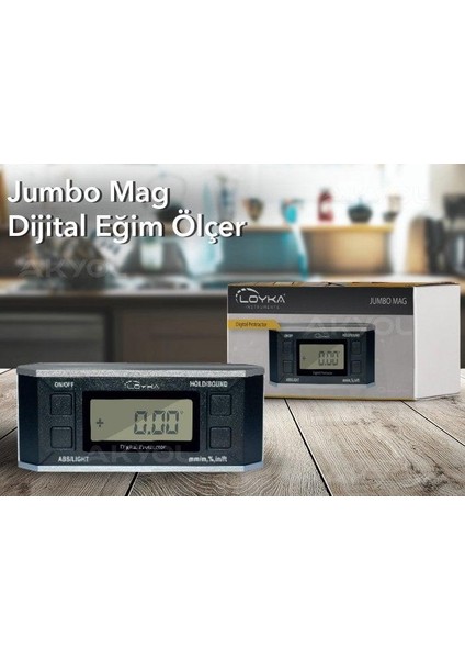 Jumbo Mag Dijital Eğim Ölçer