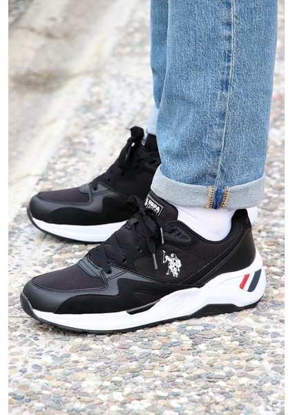 Husky 4 Fx Comfort Hafif Taban Erkek Sneaker Siyah