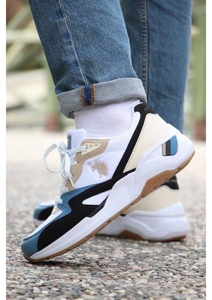 Husky 4 Fx Comfort Hafif Taban Erkek Sneaker Beyaz Mavi fiyatları