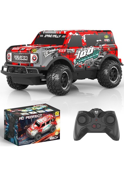 Rc Yarış Uzaktan Kumandalı Araba, 2.4ghz Yüksek Hızlı Uzaktan Kumandalı Kamyon, Pilli Erkekler ve Kızlar Için 1:24 Rc Arabalar Buggy, Çocuklar Için Oyuncak Araba Hediyeleri (Yurt Dışından)