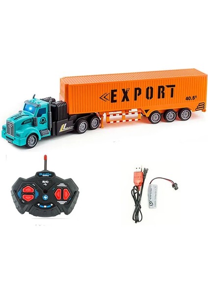 Rc Mühendislik Araba Rc Araba Traktör Elektrikli Ağır Taşıma Kamyonu Damperli Kamyon Çocuk Uzaktan Kumanda Trafik Araba Modeli Oyuncak (Yurt Dışından)