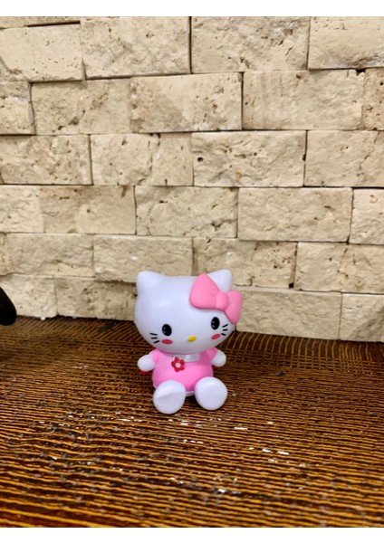 Sanrio Kawaii Kuromi Hello Kitty My Melody 6lı Figür Mini Sevimli Kaliteli Masa Üstü Hediyelik