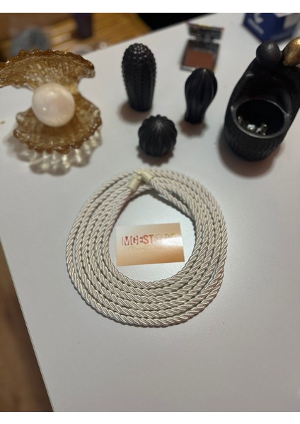 Kruvaze Perde Tül Fon Toplama Halat Kordon Braçol 300 cm 1 Adet fiyatları