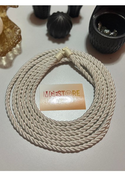 Kruvaze Perde Tül Fon Toplama Halat Kordon Braçol 300 cm 1 Adet modelleri