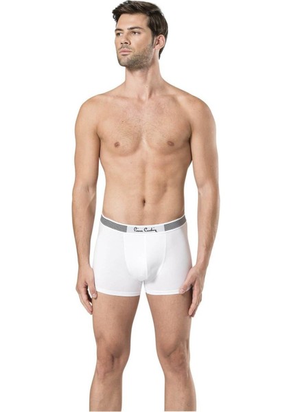 Erkek Stretch Boxer Tekli