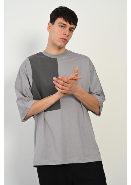 R-5765 Paraşüt Garni Detaylı Oversize Süprem Tişört fiyatları