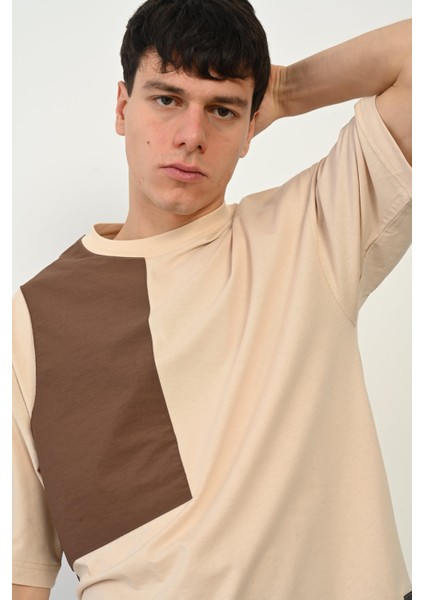 R-5765 Paraşüt Garni Detaylı Oversize Süprem T-Shirt indirimleri