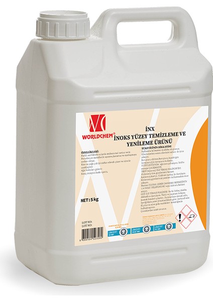Çelik Krom Inox Parlatıcı 5 kg