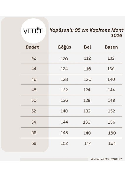 Kadın Büyük Beden Kapüşonlu 95 cm Damla Desen Lacivert Kapitone Mont 1007