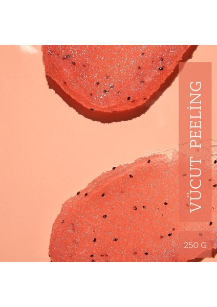 The Shedi Arındırıcı ve Aydınlatıcı Vücut Çilekli Peeling 250GR