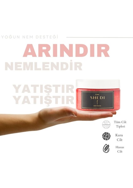 The Shedi Arındırıcı ve Aydınlatıcı Vücut Çilekli Peeling 250GR