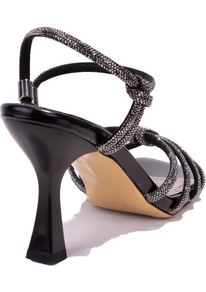 DZA07-337092 Siyah Klasik Topuklu Kadın Ayakkabı fırsatları