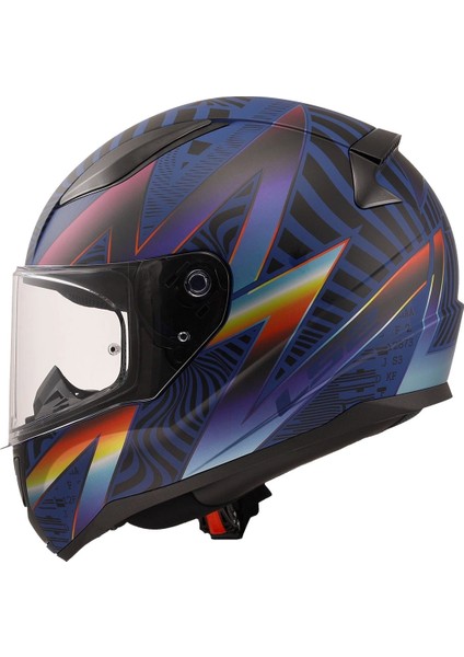 Kask Ls2 Rapıd 2 Optık Mat Mavi-Mor fırsatları