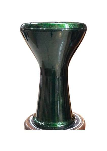 3022Y Döküm Kırçıllı Yeşil Boyalı Darbuka