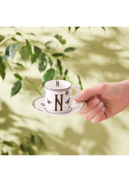 N Harfli Kahve Fincanı 80 ml fiyatları