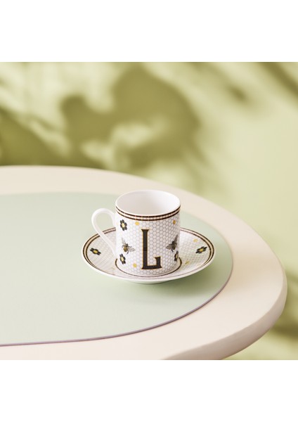 L Harfli Kahve Fincanı 80 ml