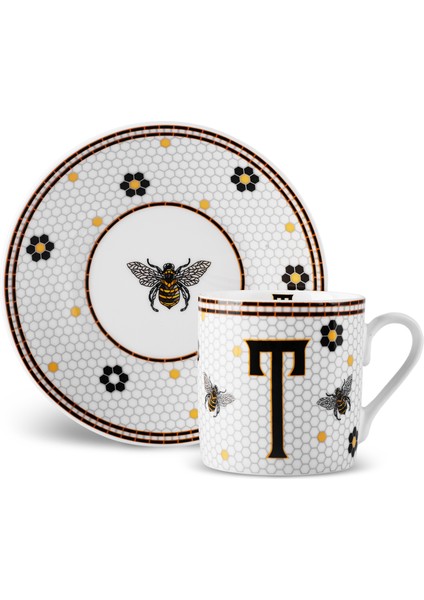 T Harfli Kahve Fincanı 80 ml fırsatları