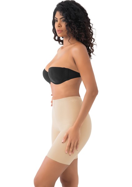 Iz Yapmaz Toparlayıcı Lazer Kesim Basen Göbek Toparlayıcı Kadın Paçalı Korse Ten modelleri