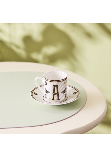 A Harfli Kahve Fincanı 80 ml