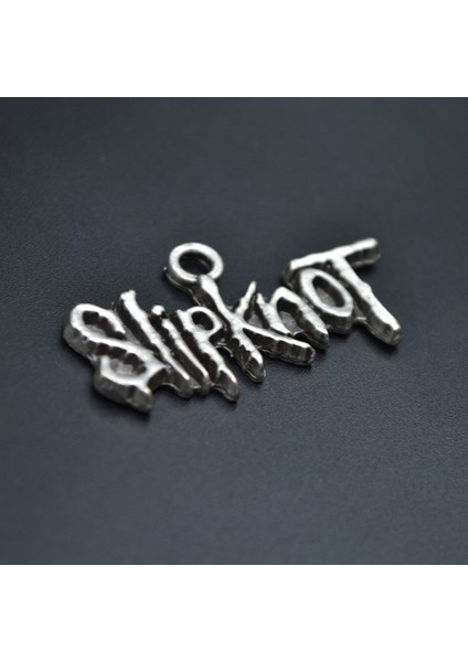 Slipknot Örme Zincir Kolye - Gümüş Kaplama - Erkek Kadın Kolye - NO:1472