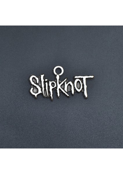 Slipknot Örme Zincir Kolye - Gümüş Kaplama - Erkek Kadın Kolye - NO:1472