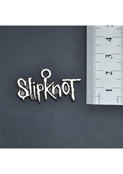 Slipknot Örme Zincir Kolye - Gümüş Kaplama - Erkek Kadın Kolye - NO:1472