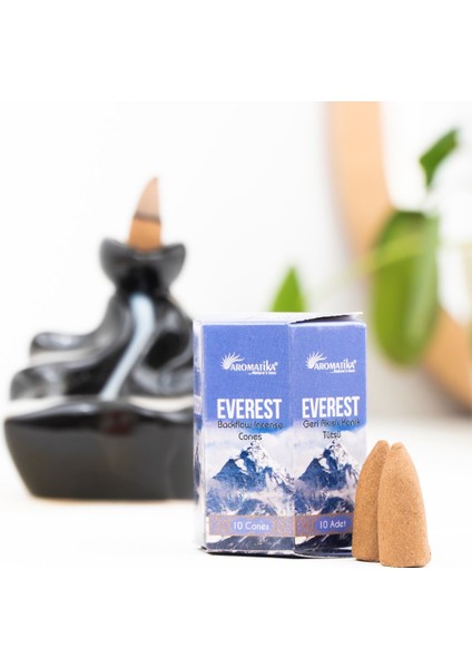 Everest Geri Akışlı Organik Şelale Tütsü (Backflow)