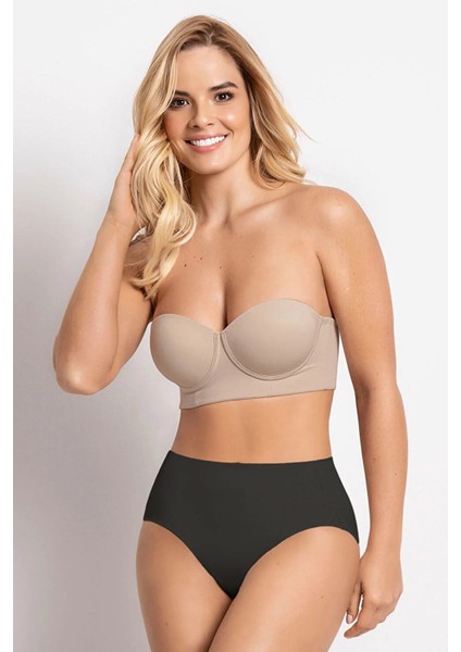 Dikişsiz Iz Yapmaz Lazer Kesim Toparlayıcı Kadın Slip Külot Korse Siyah fiyatları