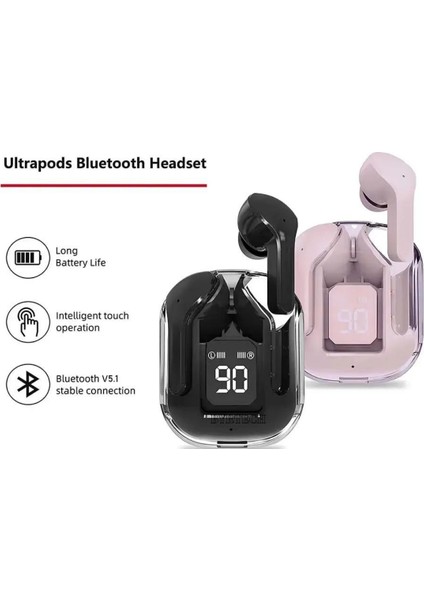 Ultrapods Anc Destekli LED Göstergeli Powerbank Kutulu Oyuncu Kulaklığı fiyatları