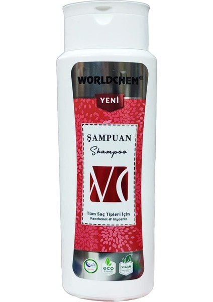 Bitkisel Tüm Saç Tipleri Şampuan 500 ml