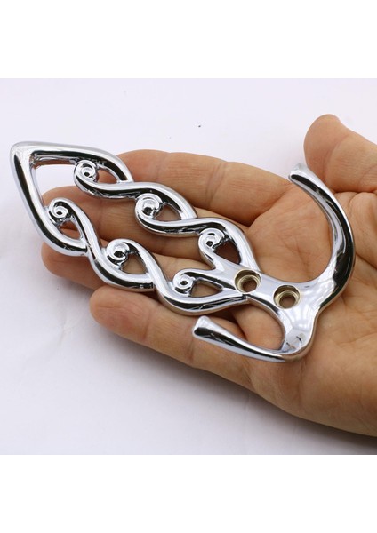 Sırma Askı Portmanto Metal Vestiyer Duvar Dolap Elbise Askısı Krom Renk Mobilya Kapı Askılığı Aparat
