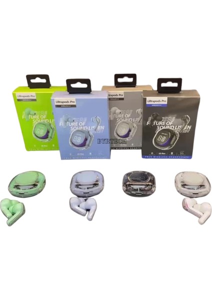 Ultrapods Anc Destekli LED Göstergeli Powerbank Kutulu Oyuncu Kulaklığı modelleri