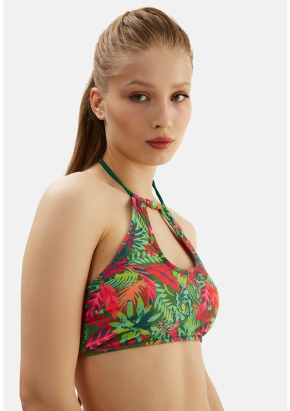 Yeni Sezon Sörf Halter Bikini Takım Yeşil 2031ESBK fırsatları