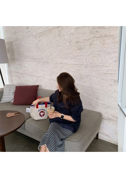 Omuz Büyük Kapasiteli Sevimli Karikatür Snoopy El Çantası Alışveriş Çantası (Yurt Dışından) fiyatları