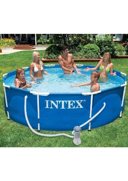 Intex 282001 Prefabrik Aile Havuzu 305X76CM 220V Temizleme Filtreli fiyatları