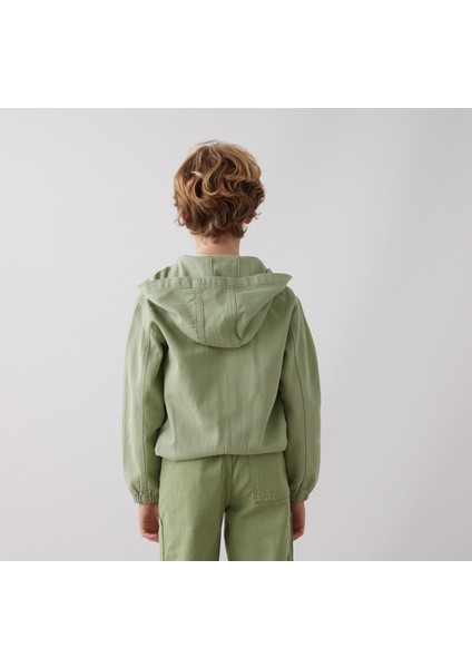 Erkek Gabardin Kapşonlu Ceket fiyatları