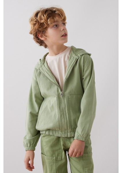 Erkek Gabardin Kapşonlu Ceket modelleri