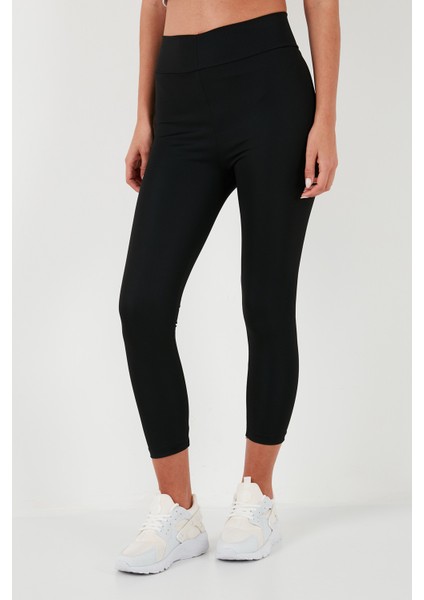 Yüksek Bel Toparlayıcı Slim Fit Esnek Tayt Bayan TAYT 5865659 fırsatları