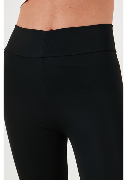 Yüksek Bel Toparlayıcı Slim Fit Esnek Tayt Bayan TAYT 5865659 indirimleri