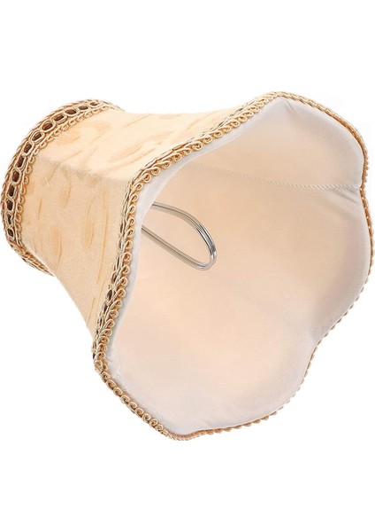 [gui Xulian] 6x Masa Abajur Kumaş Kumaş Klip Işık Tonları Lamba Kapağı Davul Gölge Abajur Ampul Zemin Lambası Ev Için (Yurt Dışından)