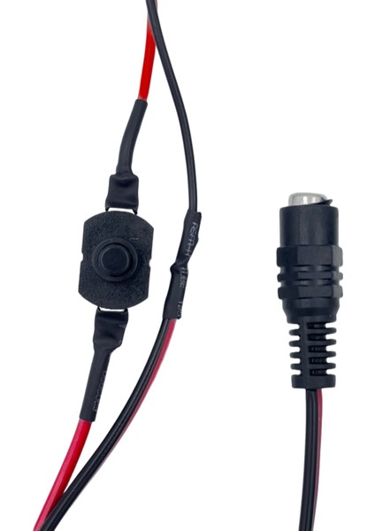 12V Yüksek Parlaklık 4040 Şerit LED Tak Çalıştır Hazır Set, 2 Metre Amber, Çıt Çıt Aç-Kapa Anahtar ve Adaptör Dahil, Gizli Aydınlatma, Mutfak, Tezgah, Dolap İçi ve Ayna İçin