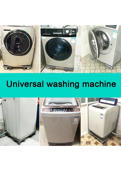 Çamaşır Makinesi Tutucu Evrensel Mobil Buzdolabı Standı Tabanı Kurutma Makinesi Buzdolabı Mutfak Aksesuarları Için Ayarlanabilir Taban (Yurt Dışından) modelleri