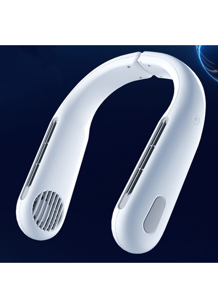 Dönen Mil Asılı Boyun Fan USB Fan Taşınabilir Fan Öğrenci Erkekler ve Kadınlar Evrensel Yapraksız Asılı Boyun Fan-B (Yurt Dışından) fiyatları